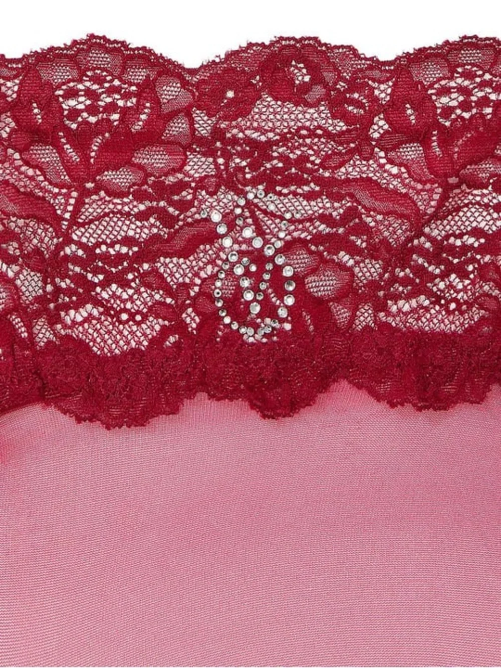 VICTORIA SECRET VERY SEXY Lace Top Thigh Highs